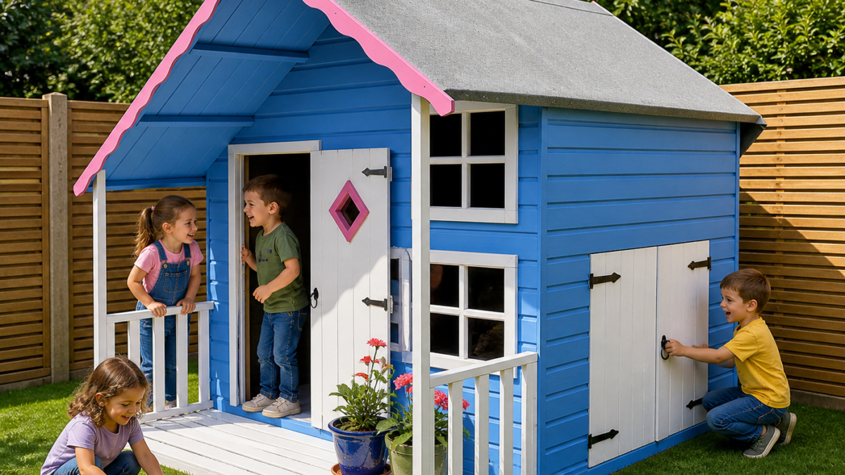 Big Garden Energy: The Wooden Playhouses That Actually Get Kids Outside